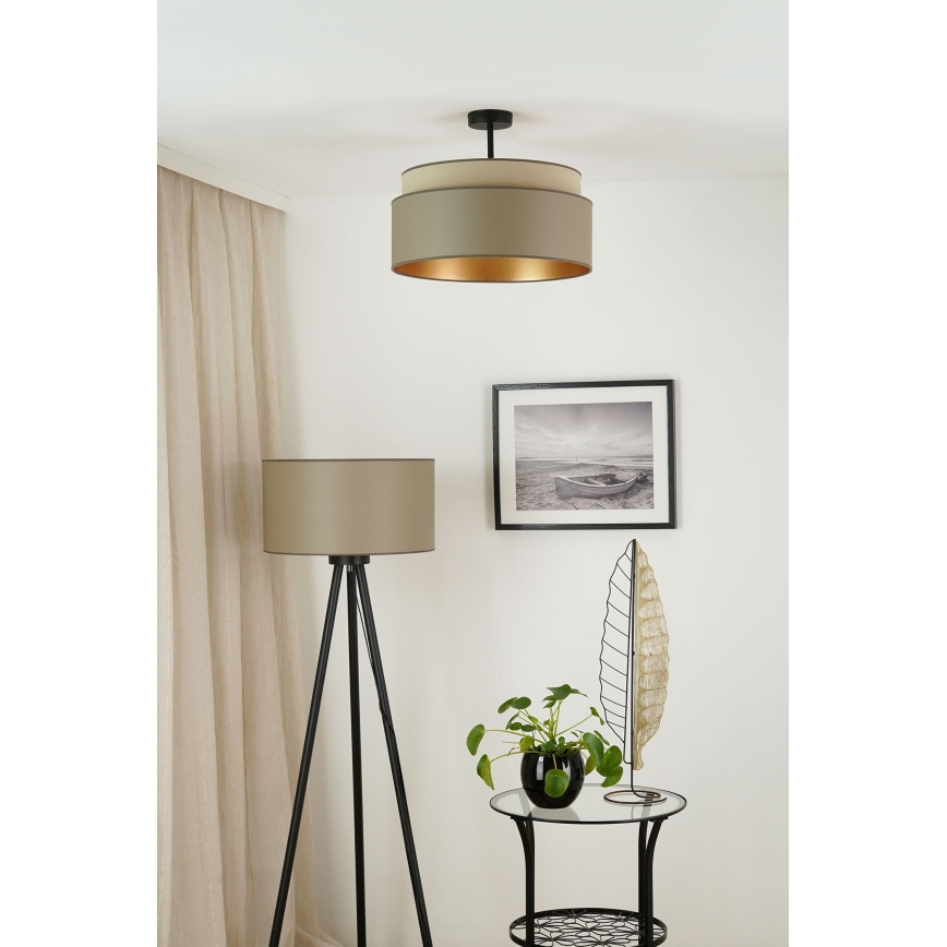 Brilagi - Surface-mounted chandelier OREGON VEGE 1xE27/15W/230V d. 45 cm grey