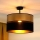 Brilagi - Surface-mounted chandelier ROYAL 1xE27/15W/230V d. 40 cm black/gold