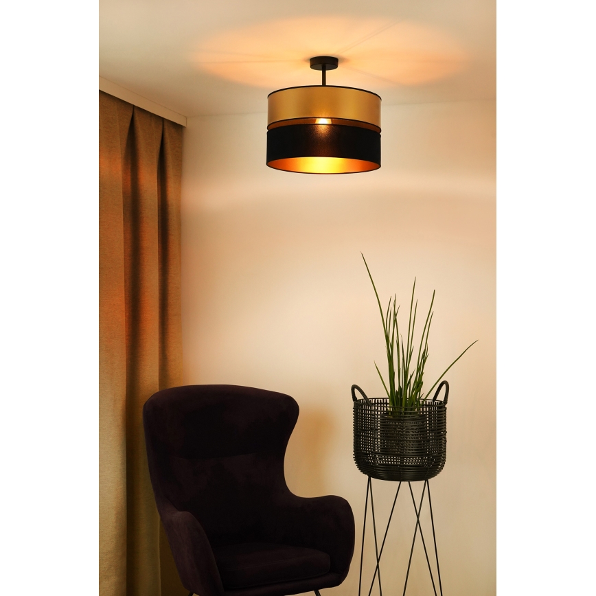 Brilagi - Surface-mounted chandelier ROYAL 1xE27/15W/230V d. 40 cm black/gold