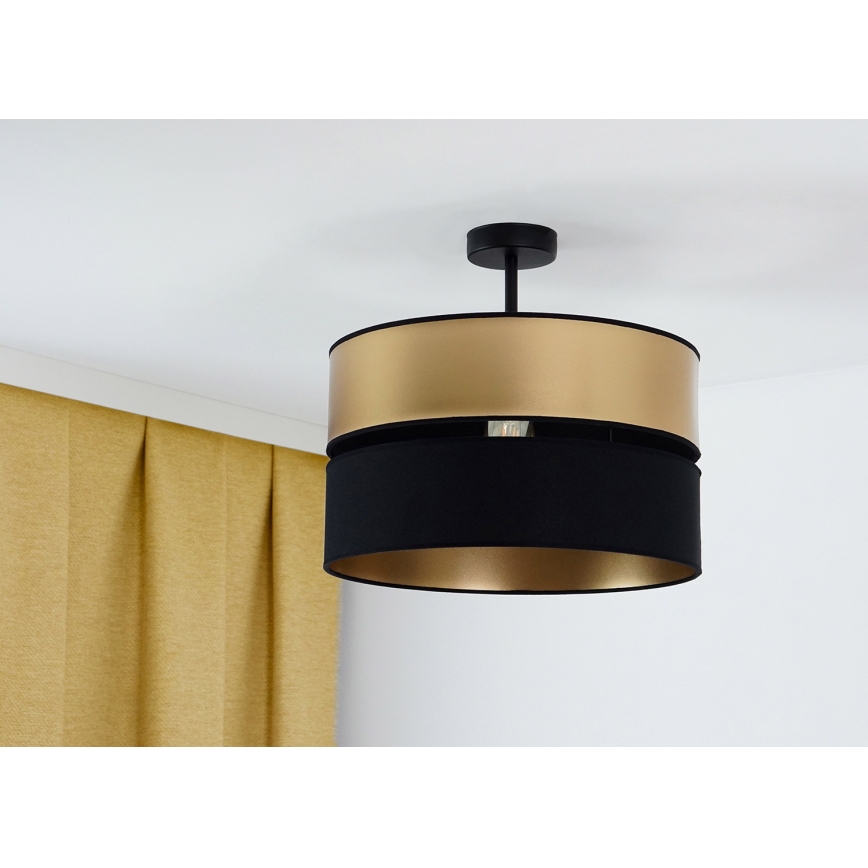 Brilagi - Surface-mounted chandelier ROYAL 1xE27/15W/230V d. 40 cm black/gold