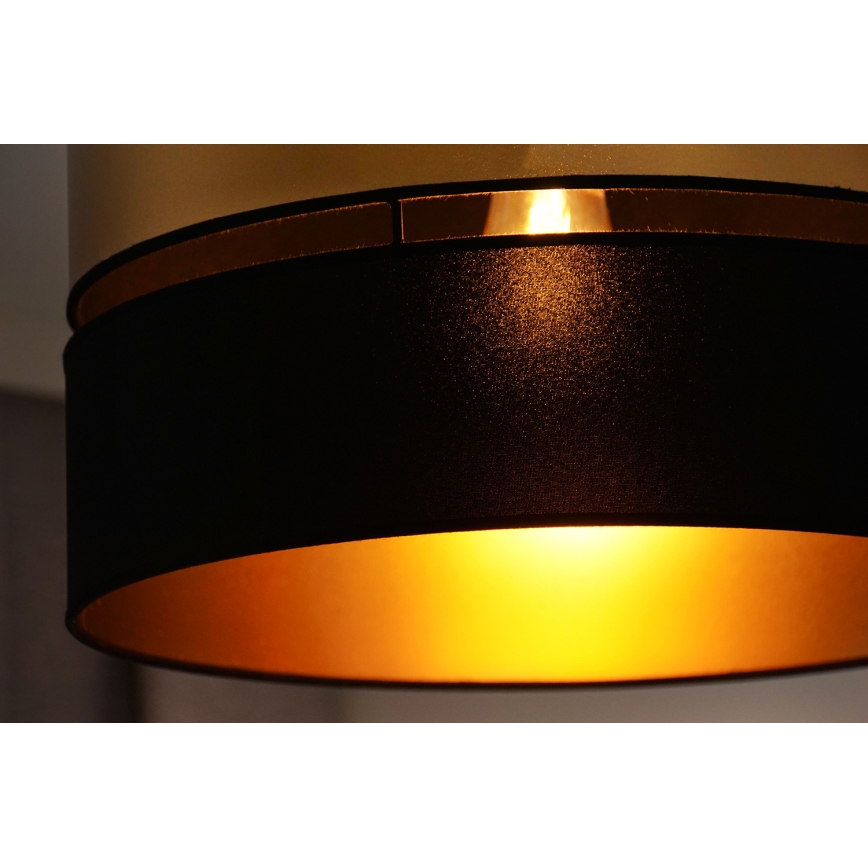 Brilagi - Surface-mounted chandelier ROYAL 1xE27/15W/230V d. 40 cm black/gold