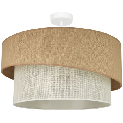 Brilagi - Surface-mounted chandelier SHINE 1xE27/15W/230V d. 50 cm beige/creamy