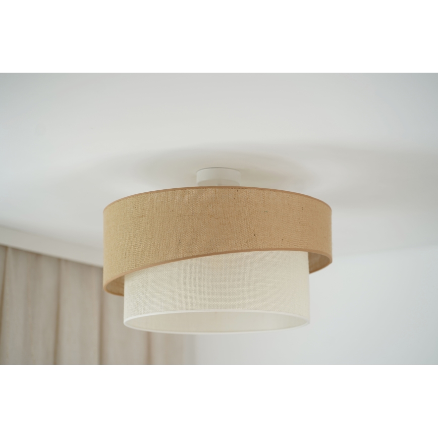 Brilagi - Surface-mounted chandelier SHINE 1xE27/15W/230V d. 50 cm beige/creamy