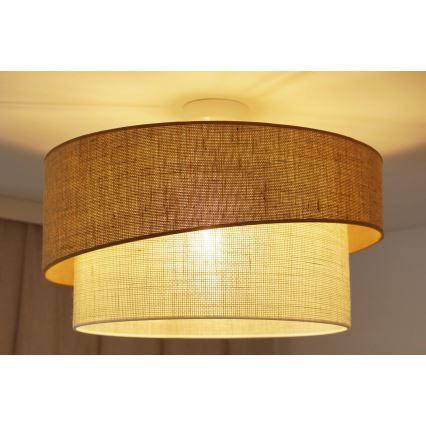 Brilagi - Surface-mounted chandelier SHINE 1xE27/15W/230V d. 50 cm beige/creamy