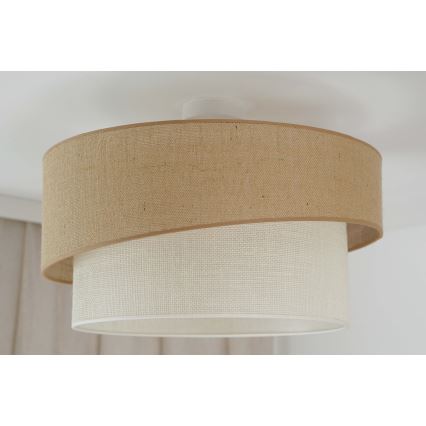 Brilagi - Surface-mounted chandelier SHINE 1xE27/15W/230V d. 50 cm beige/creamy