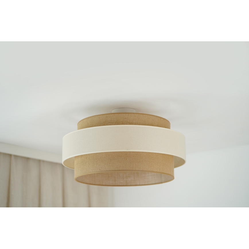 Brilagi - Surface-mounted chandelier SPACE LIGHT 1xE27/15W/230V d. 50 cm beige/creamy