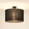 Brilagi - Surface-mounted chandelier TUBES ROLLER 1xE27/15W/230V d. 50 cm black