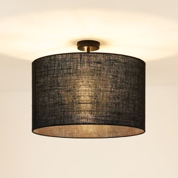Brilagi - Surface-mounted chandelier TUBES ROLLER 1xE27/15W/230V d. 50 cm black