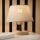 Brilagi - Table lamp ANTHONY 1xE27/60W/230V oak/beige
