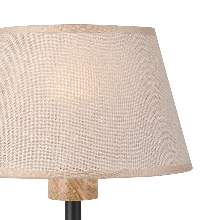 Brilagi - Table lamp ANTHONY 1xE27/60W/230V oak/beige