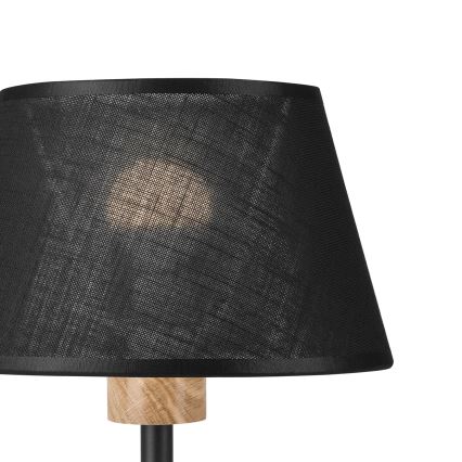 Brilagi - Table lamp ANTHONY 1xE27/60W/230V oak/black