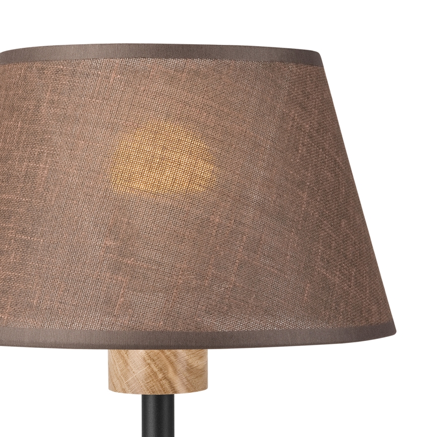 Brilagi - Table lamp ANTHONY 1xE27/60W/230V oak/brown