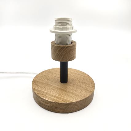 Brilagi - Table lamp ANTHONY 1xE27/60W/230V oak/white