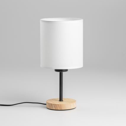 Brilagi - Table lamp NUBILA WOOD 1xE27/25W/230V oak/black