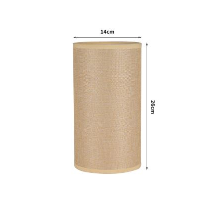 Brilagi - TABLON E27 Table Lamp Shade, 14 cm diameter, Beige