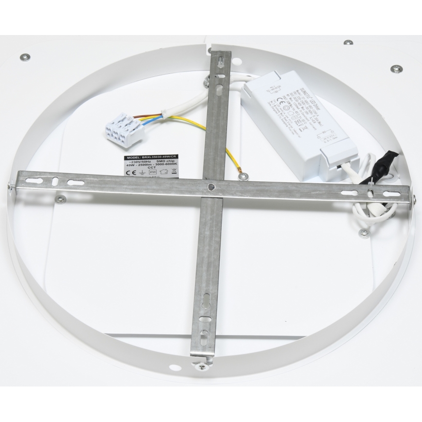 Brilagi - LED Dimmable ceiling light TANDORA LED/49W/230V 50x50 cm 3000-6000K + remote control