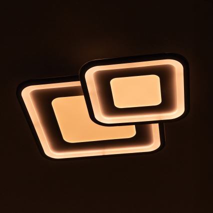 Brilagi - LED Dimmable ceiling light TANDORA LED/49W/230V 50x50 cm 3000-6000K + remote control