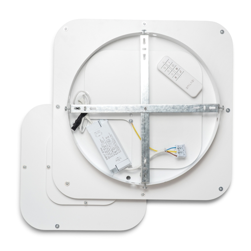 Brilagi - LED Dimmable ceiling light TANDORA LED/49W/230V 50x50 cm 3000-6000K + remote control