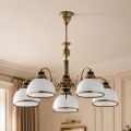 BRILAGI - TAURUS Rod Chandelier 5xE27/15W/230V Ø 70 cm Bronze