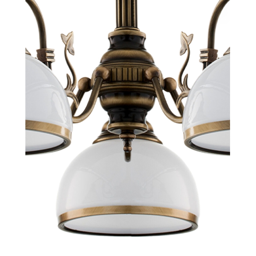 BRILAGI - TAURUS Rod Chandelier 5xE27/15W/230V Ø 70 cm Bronze
