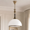 BRILAGI - TAURUS Rod Pendant Light 1xE27/15W/230V Ø 40 cm, Bronze