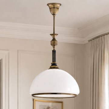 BRILAGI - TAURUS Rod Pendant Light 1xE27/15W/230V Ø 40 cm, Bronze