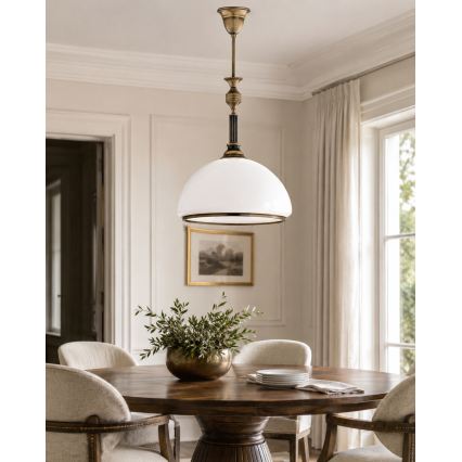 BRILAGI - TAURUS Rod Pendant Light 1xE27/15W/230V Ø 40 cm, Bronze