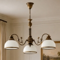 BRILAGI - TAURUS Rod Pendant Light 3xE27/15W/230V Ø 70 cm Bronze