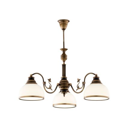 BRILAGI - TAURUS Rod Pendant Light 3xE27/15W/230V Ø 70 cm Bronze