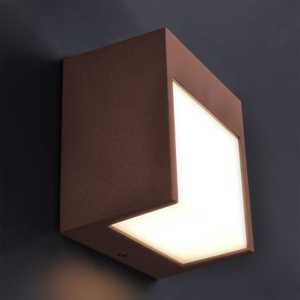 Brilagi - TERNI LED Outdoor Wall Light/12W/230V Brown IP44