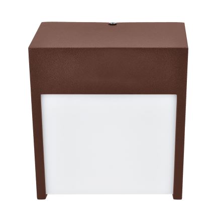 Brilagi - TERNI LED Outdoor Wall Light/12W/230V Brown IP44