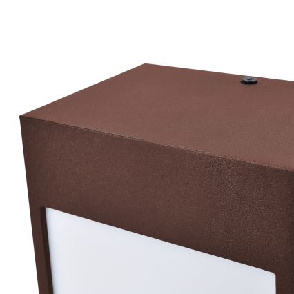 Brilagi - TERNI LED Outdoor Wall Light/12W/230V Brown IP44