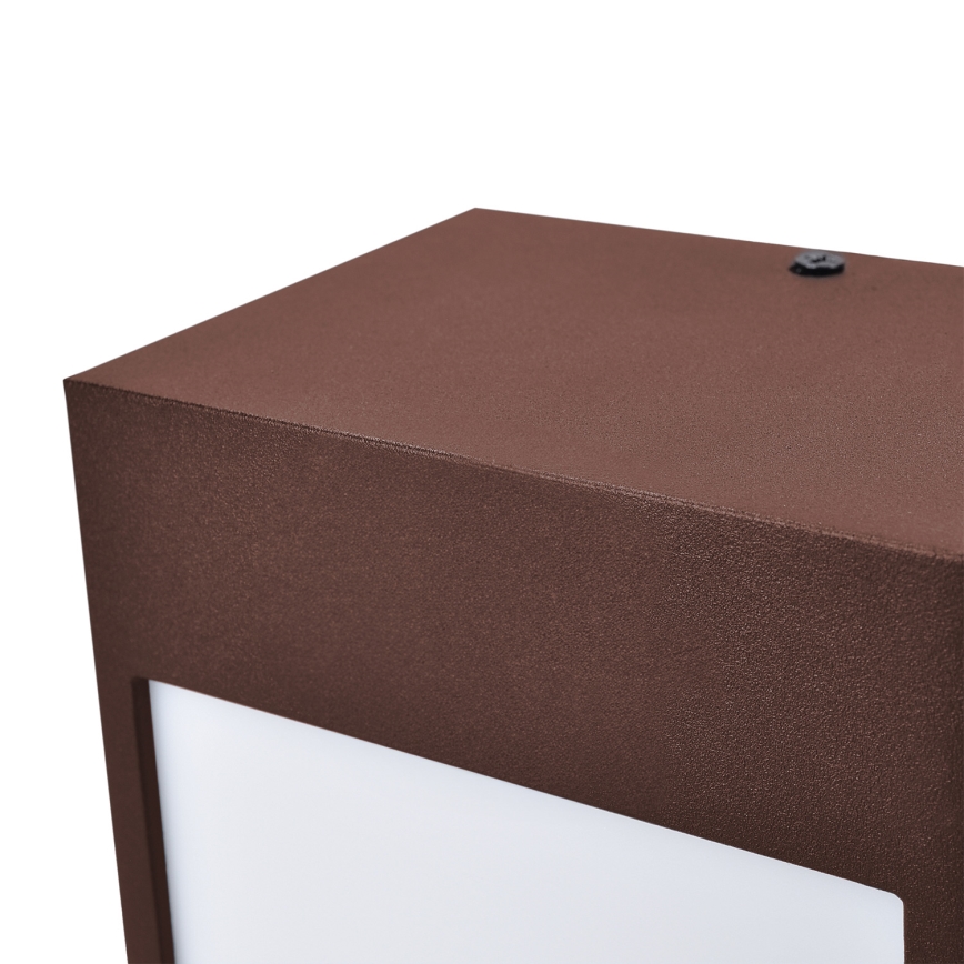 Brilagi - TERNI LED Outdoor Wall Light/12W/230V Brown IP44