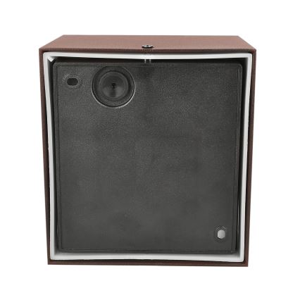 Brilagi - TERNI LED Outdoor Wall Light/12W/230V Brown IP44