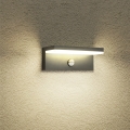 Brilagi - TESSI LED Outdoor Wall Light with Sensor, LED/10W/230V, Anthracite, IP54