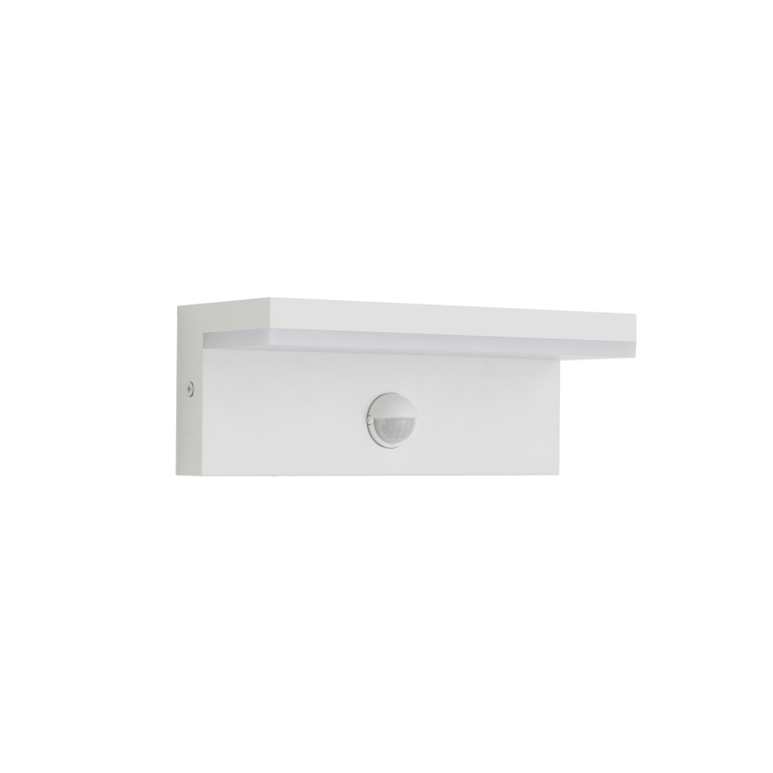 Brilagi - TESSI LED Outdoor Wall Light with Sensor, 10W/230V, White, IP54