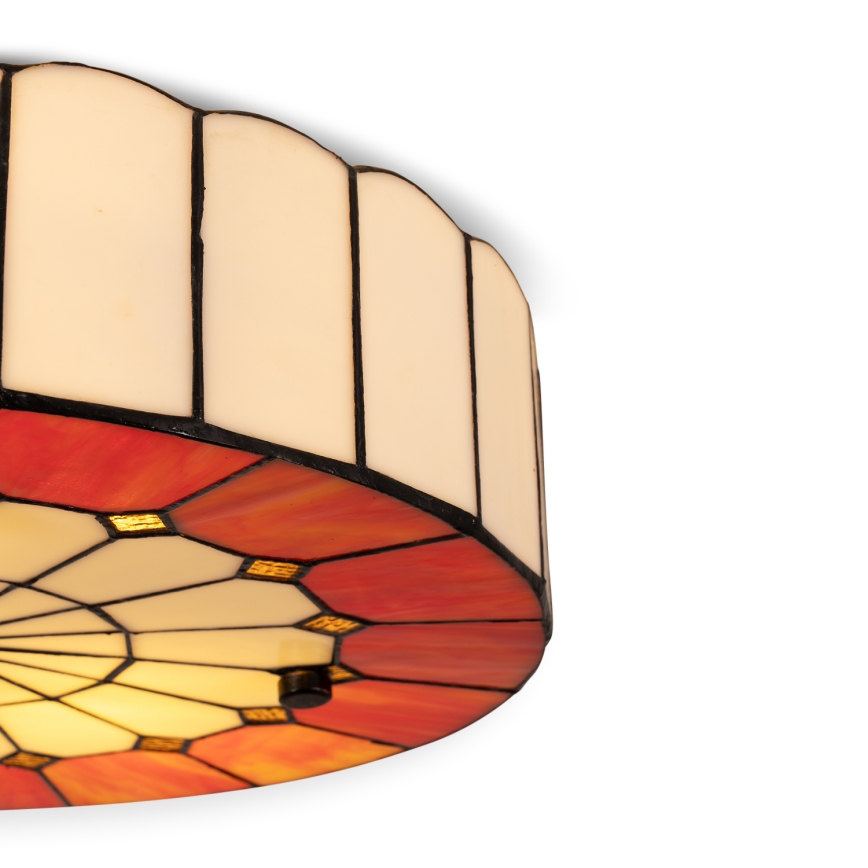 Brilagi - Tiffany stained-glass ceiling light SIENNA 3xE27/60W/230V Ø 40 cm