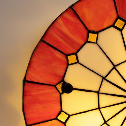 Brilagi - Tiffany stained-glass ceiling light SIENNA 3xE27/60W/230V Ø 40 cm