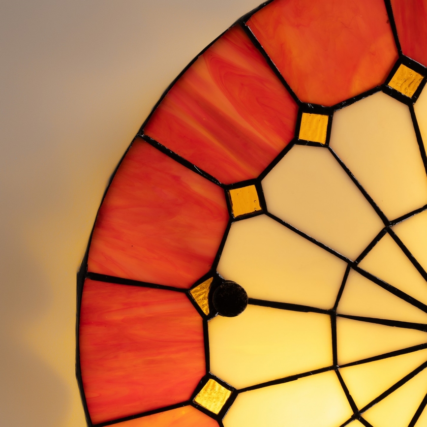 Brilagi - Tiffany stained-glass ceiling light SIENNA 3xE27/60W/230V Ø 40 cm