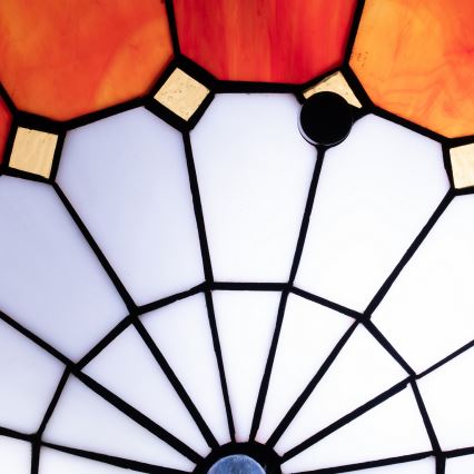 Brilagi - Tiffany stained-glass ceiling light SIENNA 3xE27/60W/230V Ø 40 cm
