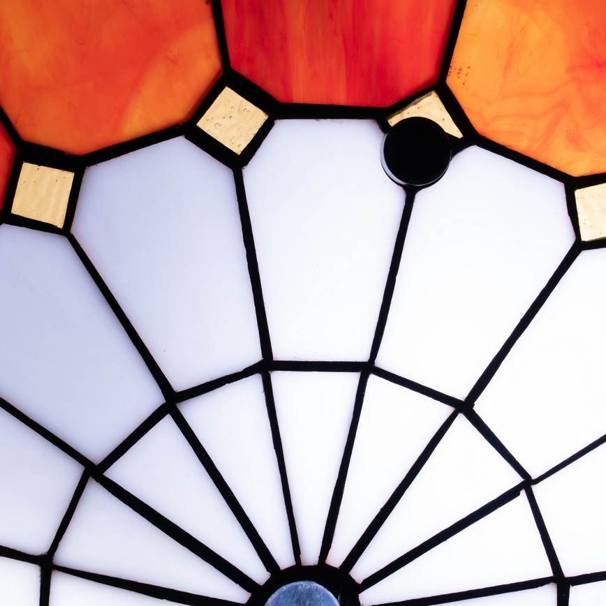 Brilagi - Tiffany stained-glass ceiling light SIENNA 3xE27/60W/230V Ø 40 cm