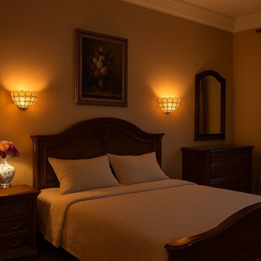 Brilagi - Tiffany stained-glass wall lamp DORAN 1xE14/40W/230V