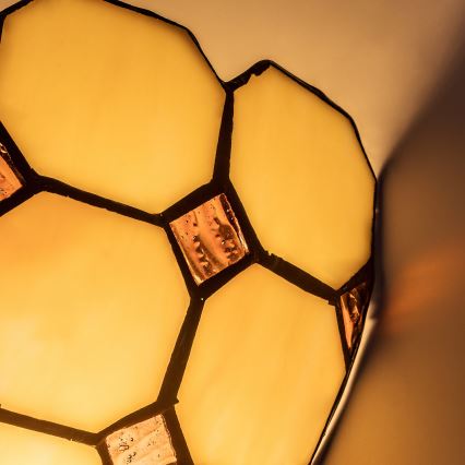 Brilagi - Tiffany stained-glass wall lamp DORAN 1xE14/40W/230V