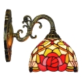 Brilagi - Tiffany stained-glass wall lamp GARLAN 1xE27/40W/230V