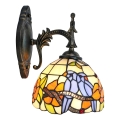 Brilagi - Tiffany stained-glass wall lamp JUNGLE 1xE14/40W/230V