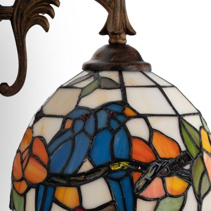 Brilagi - Tiffany stained-glass wall lamp JUNGLE 1xE14/40W/230V
