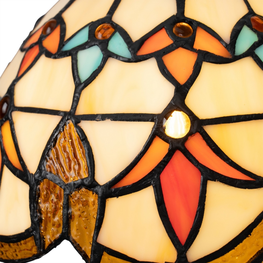 Brilagi - Tiffany stained-glass wall lamp MIRABELLA 1xE14/40W/230V