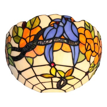 Brilagi - Tiffany stained-glass wall sconce JUNGLE 1xE14/40W/230V