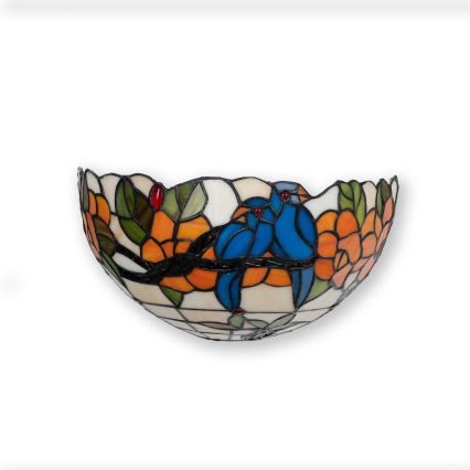 Brilagi - Tiffany stained-glass wall sconce JUNGLE 1xE14/40W/230V