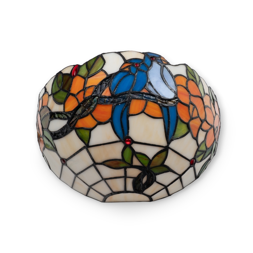 Brilagi - Tiffany stained-glass wall sconce JUNGLE 1xE14/40W/230V